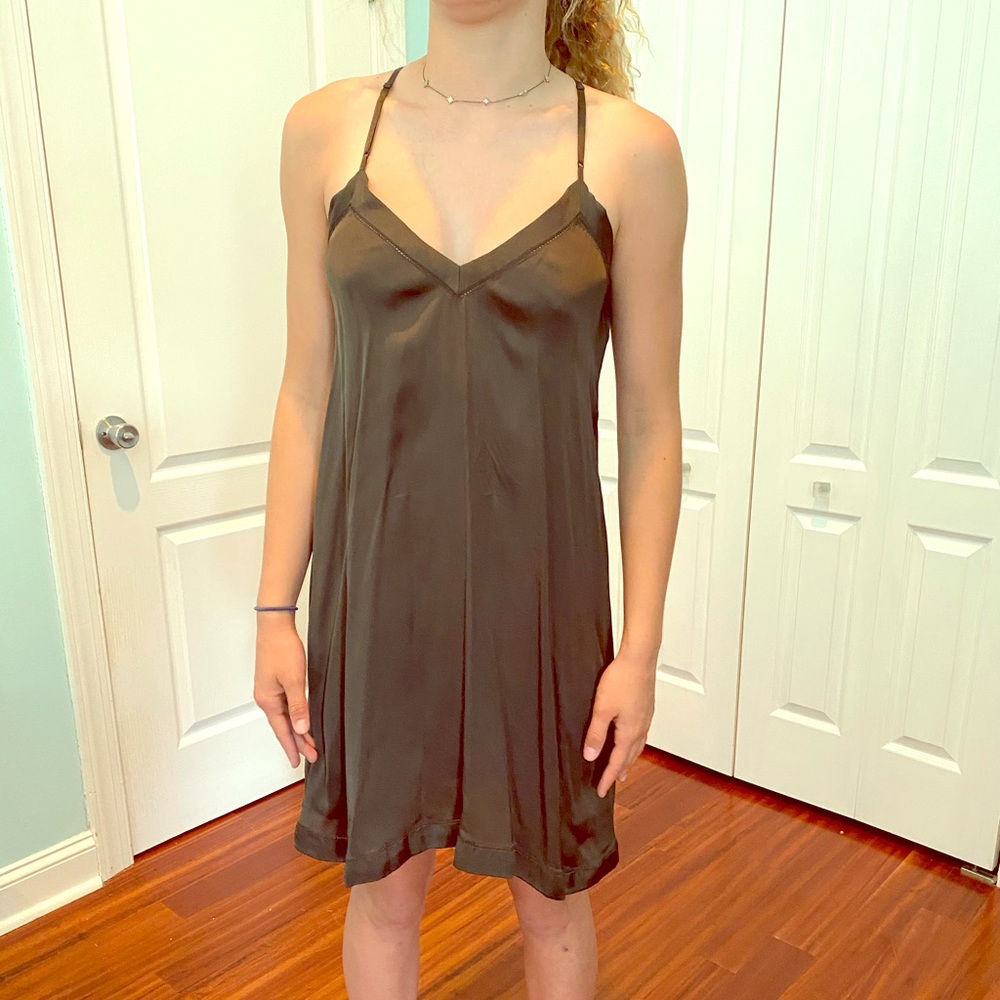 Vintage silk slip dress